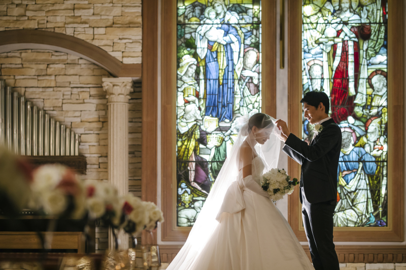 【まるで結婚式な一日♡】豊富な衣裳と本格チャペルで《フォト＋挙式風セレモニー+会食付きプラン》プランナーがトータルプロデュース♪