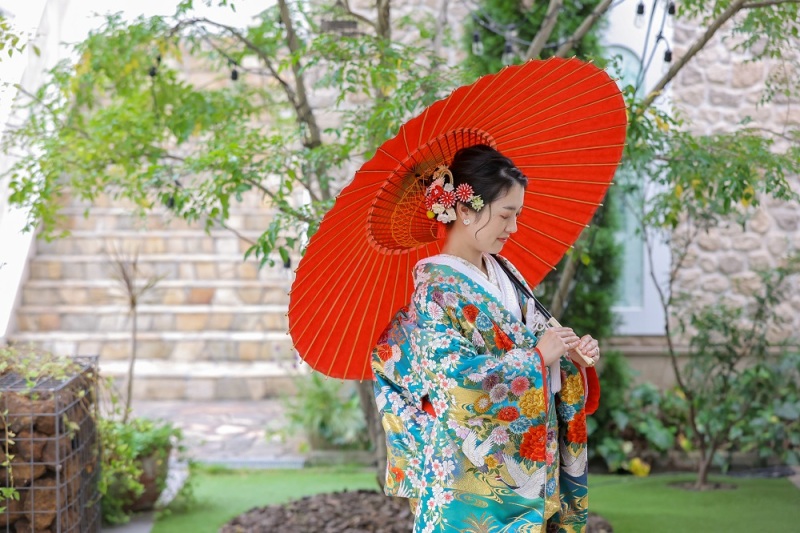 【洋装2着・和装1着/スタジオ】プチ贅沢なフォトW！150カット全データ付き