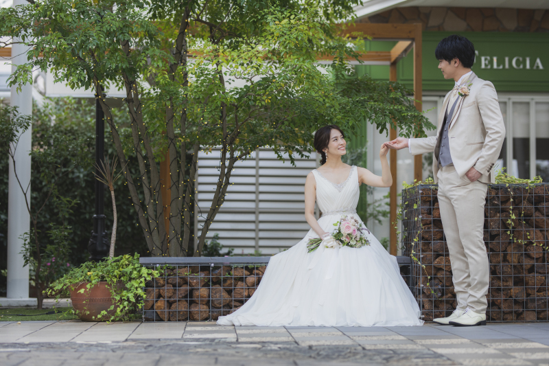 【100着以上から選べる】豊富な衣裳で叶える本格洋装チャペルフォト《ドレスランクUP料金なし◎》スタジオ&ガーデン+プチロケも♪