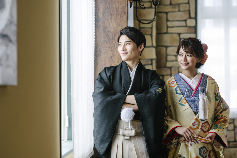 【洋装1着・和装1着/スタジオ】ちょうどいいを叶える！100カット全データ付き