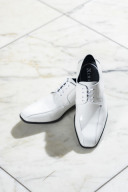 革靴_ホワイト