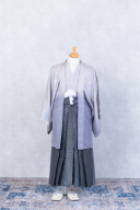 紋付袴(グレー)
