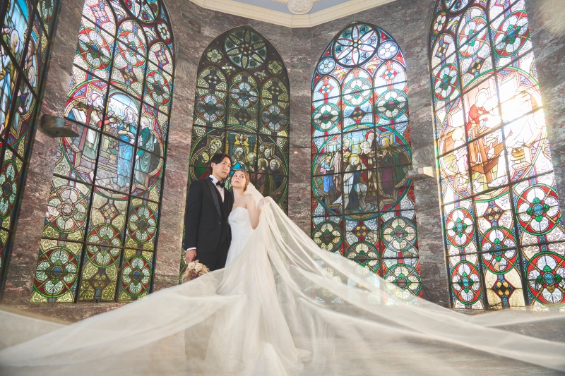 大聖堂でのショット