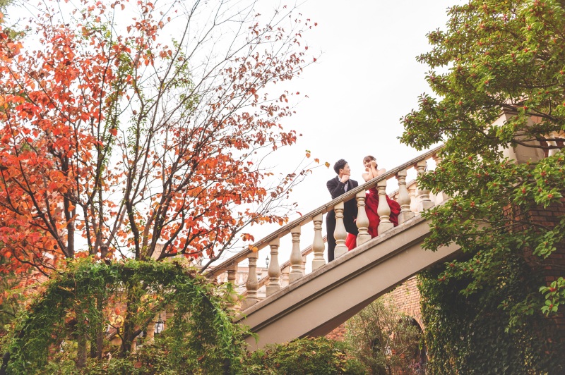 大階段での一枚