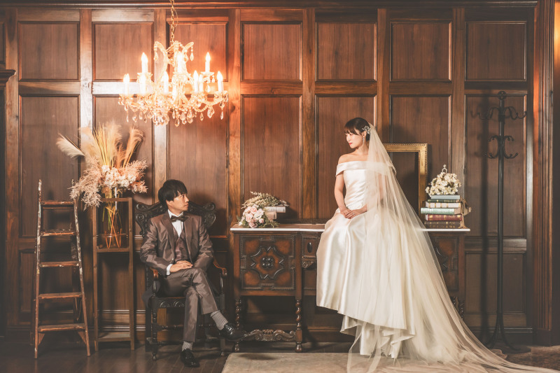 雰囲気ある棚で