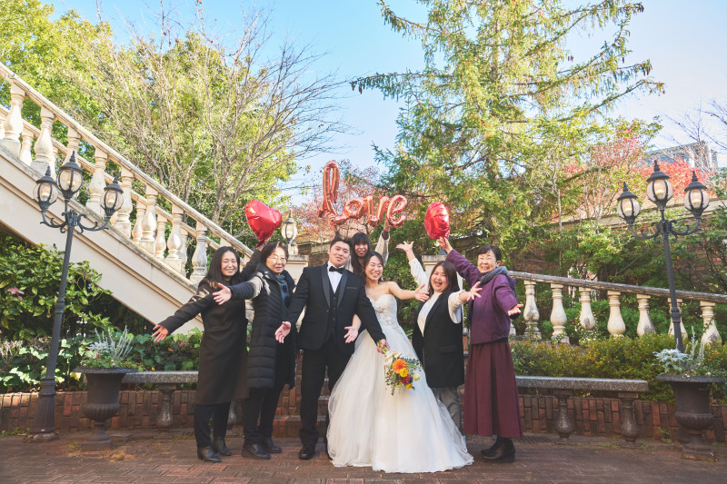 お友達と記念写真!