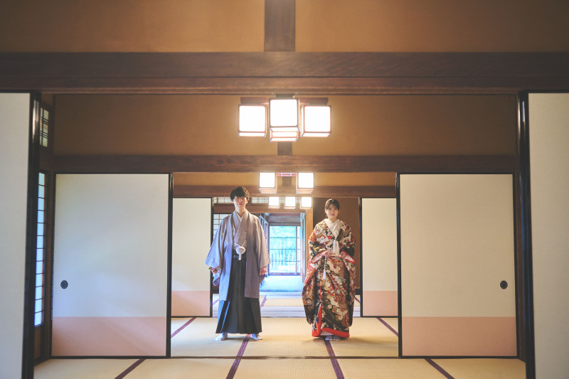 臨江閣・チャペルでフォトウェディング