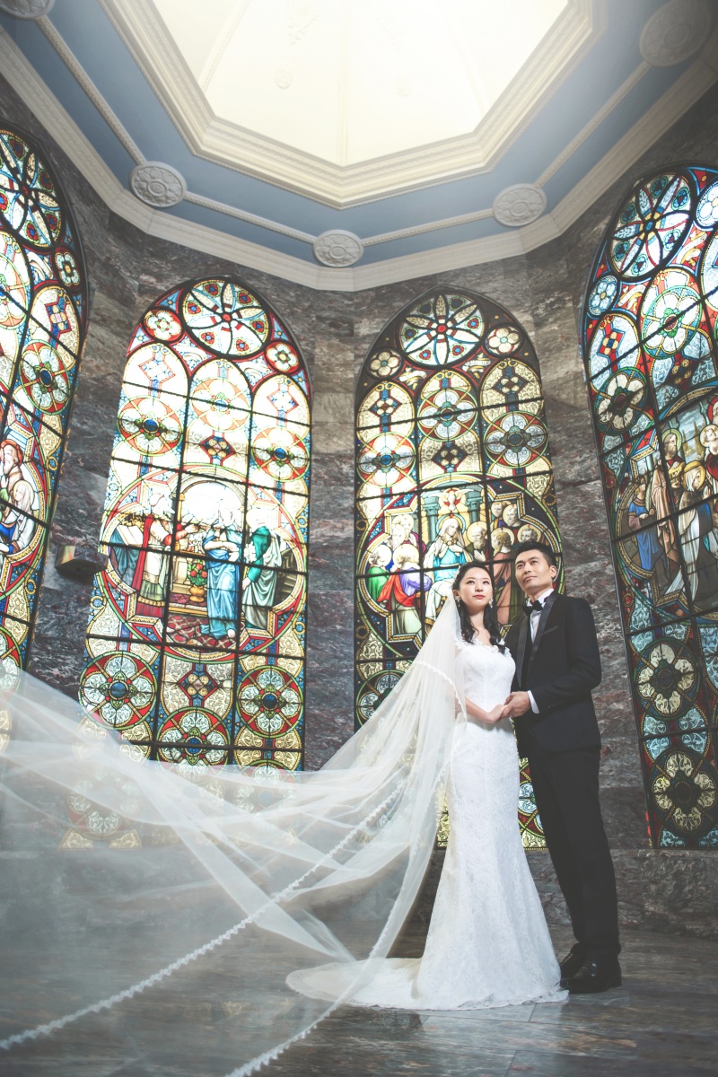 結婚式のような一枚