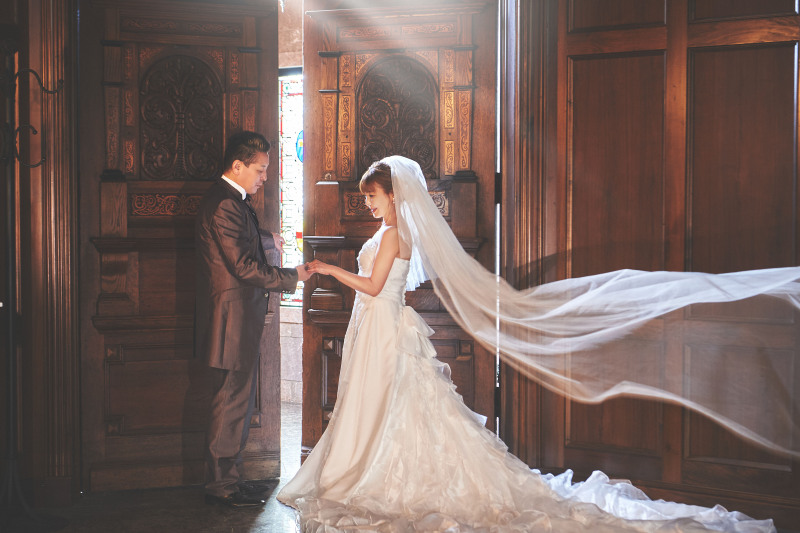 扉前でのワンシーン