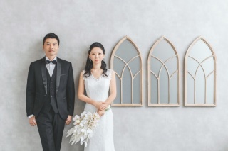 上品で洗練されたフォトウェディングを