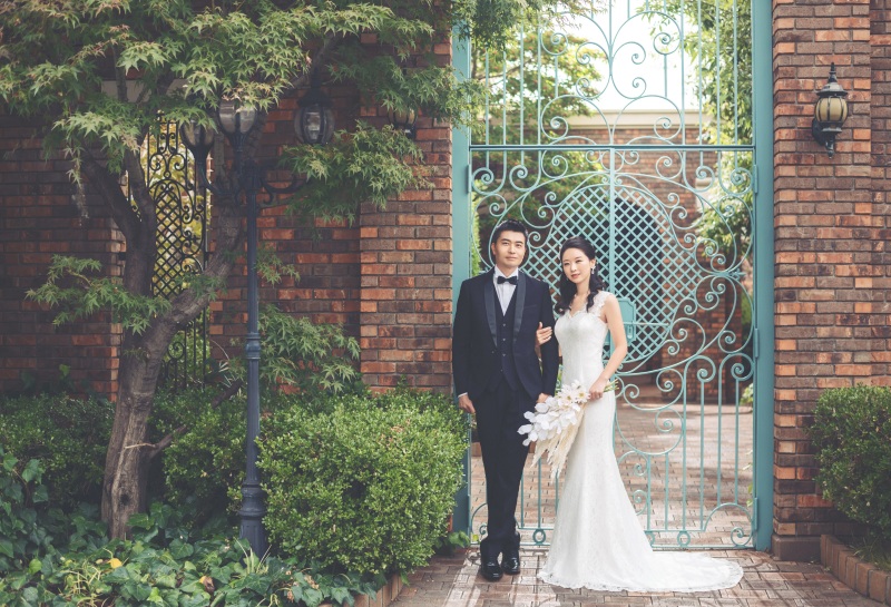 館内ガーデンでの一枚