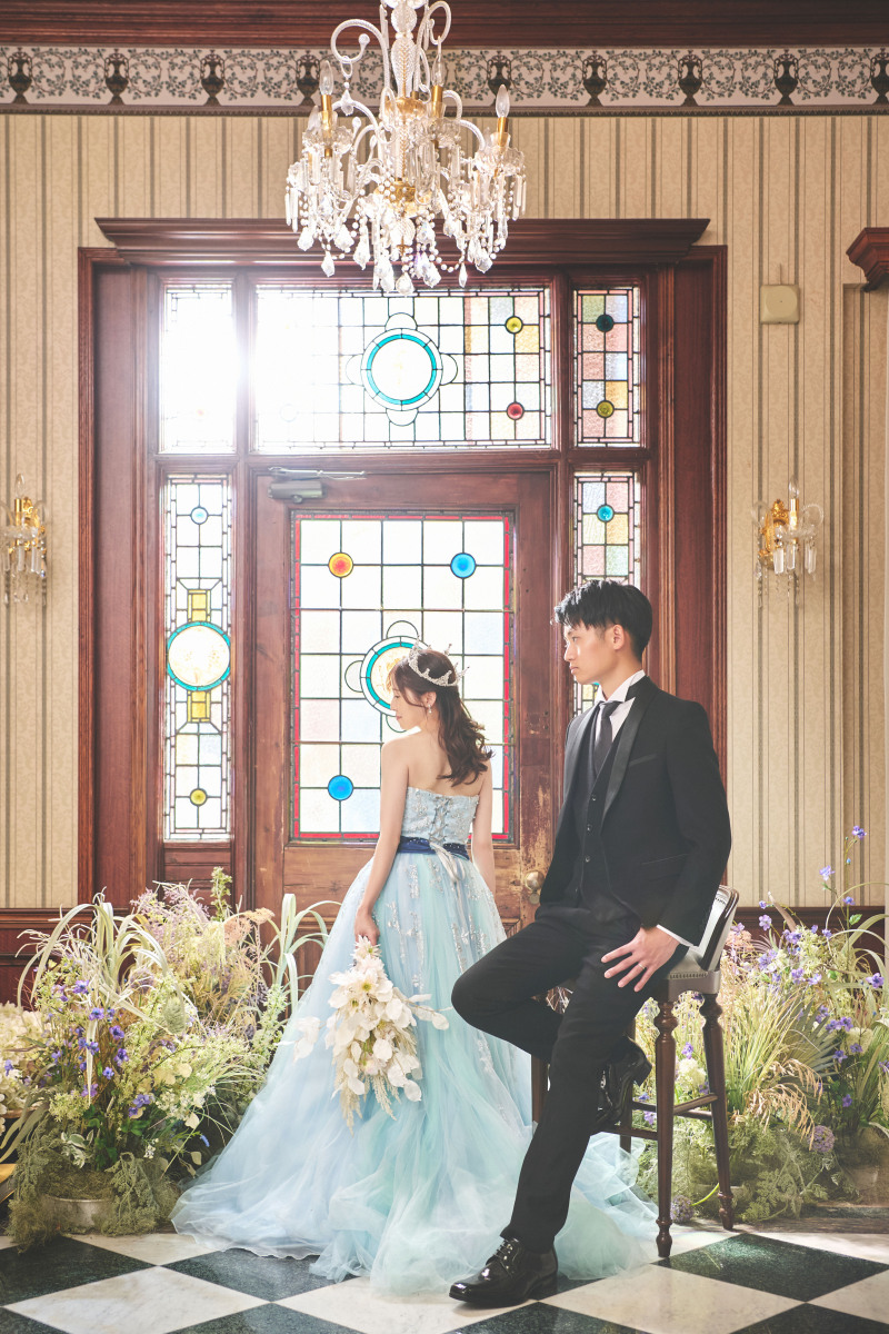 格好よくポージング