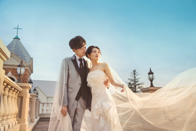 まるで海外のようなロマンチックなお写真