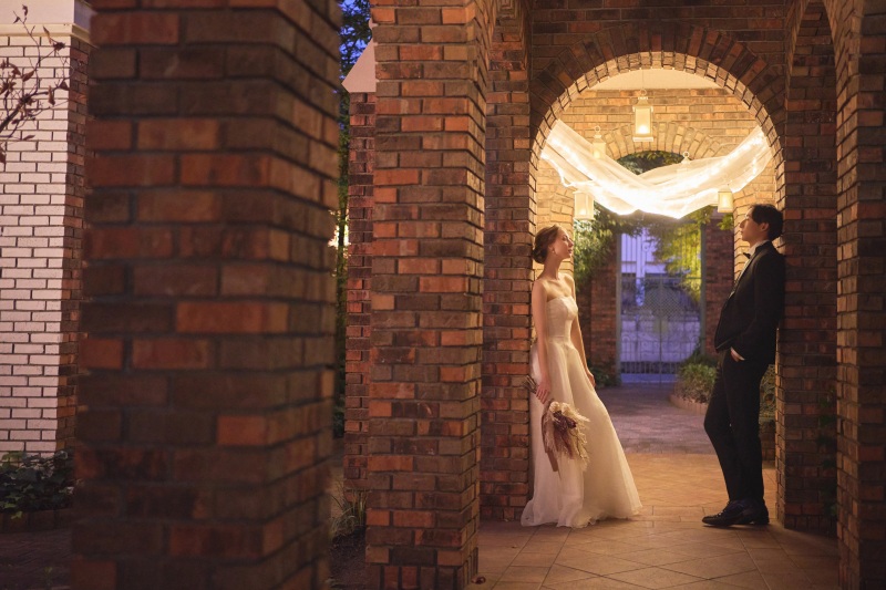 ザ リーフ ウェディング 高崎_夜景で撮影できる