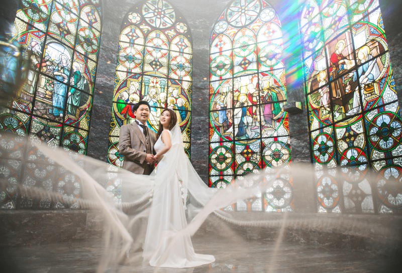 大迫力のステンドグラス☆