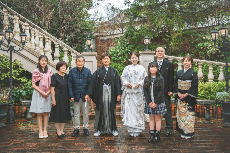 ☆和装1点・シンプルプラン☆チャペル・ガーデン・スタジオで撮影可能！　データ100カット