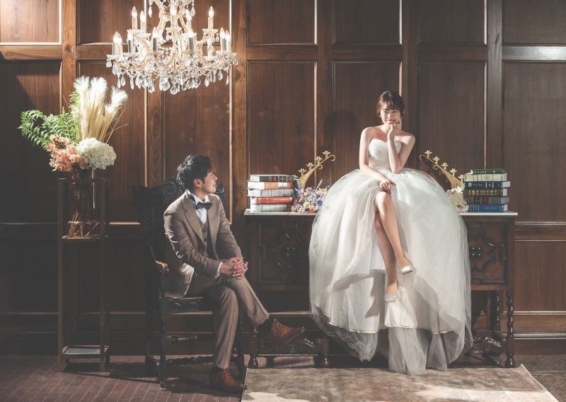 ☆洋装1点・韓国プラン☆ 16Pアルバム(韓国レタッチ付き)&100カットデータ