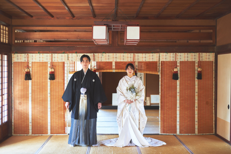 ☆臨江閣・韓国プラン☆ 和装・紋服1着・16Pアルバム(韓国レタッチ付き)&100カットデータプラン