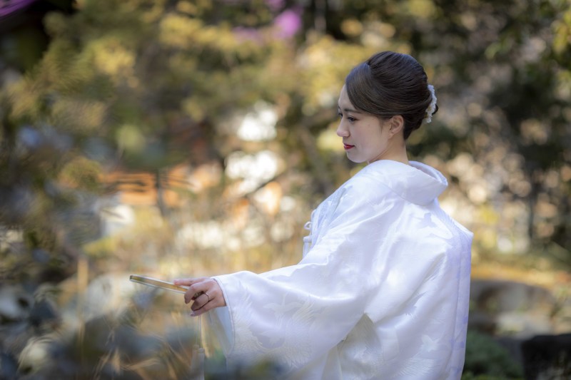 ご新婦一人でのお写真