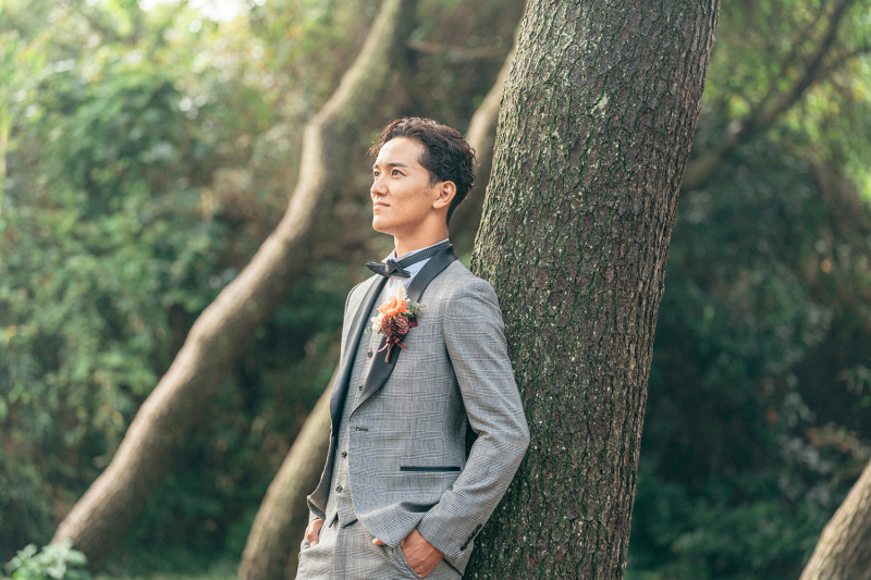 ご新郎様ソロカット