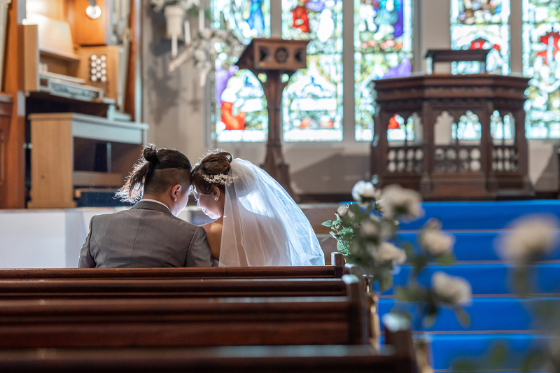 フランセス教会での挙式 & ロケフォト