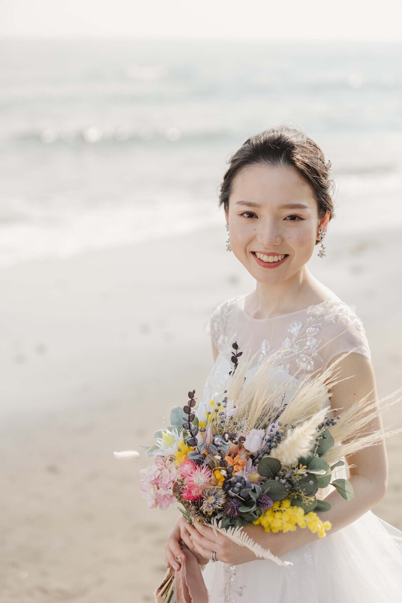 新婦様のソロショット