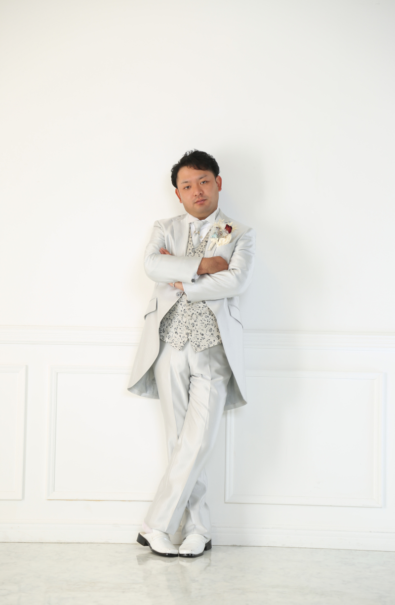 ご新郎様お一人で