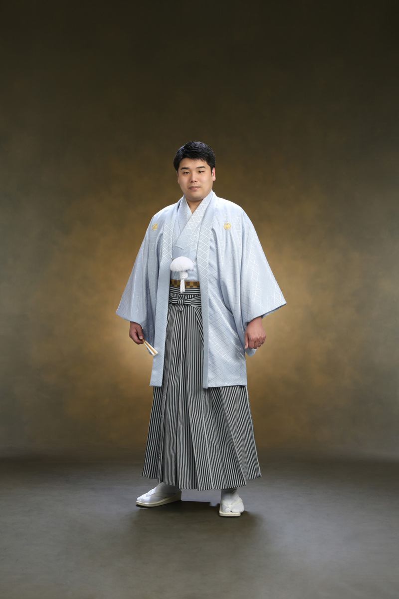 新郎様も紋付袴