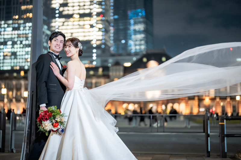 東京駅丸の内を明るい時間からナイトまで 写真と映像で撮影
