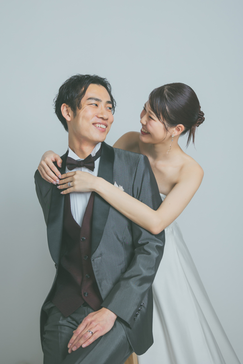 笑顔で