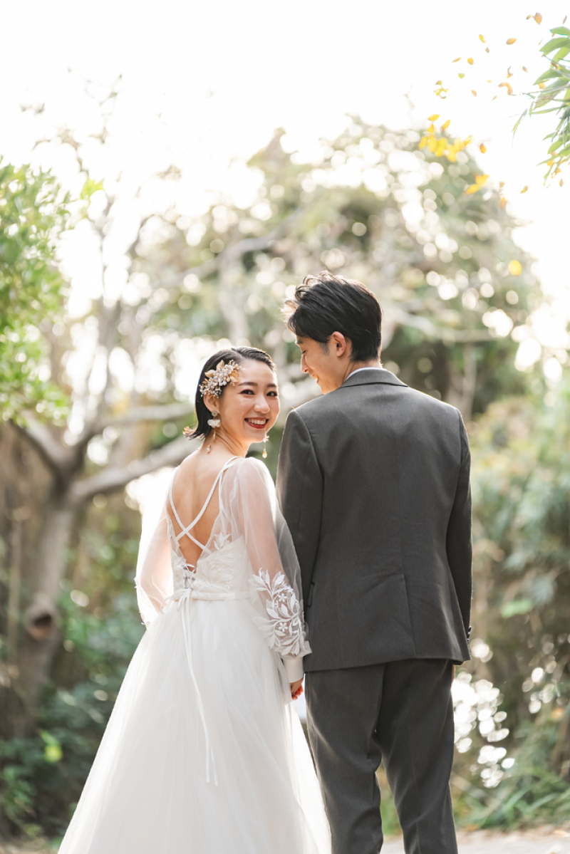 振り向きショット