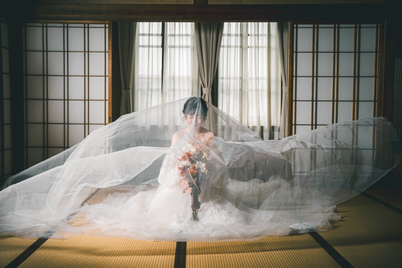 西洋館でのフォトウエディング