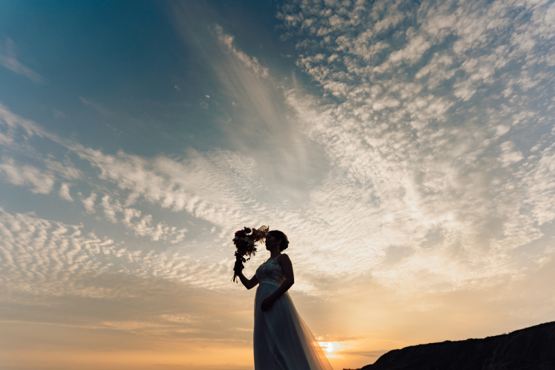 サンセットが綺麗な城ヶ島撮影
