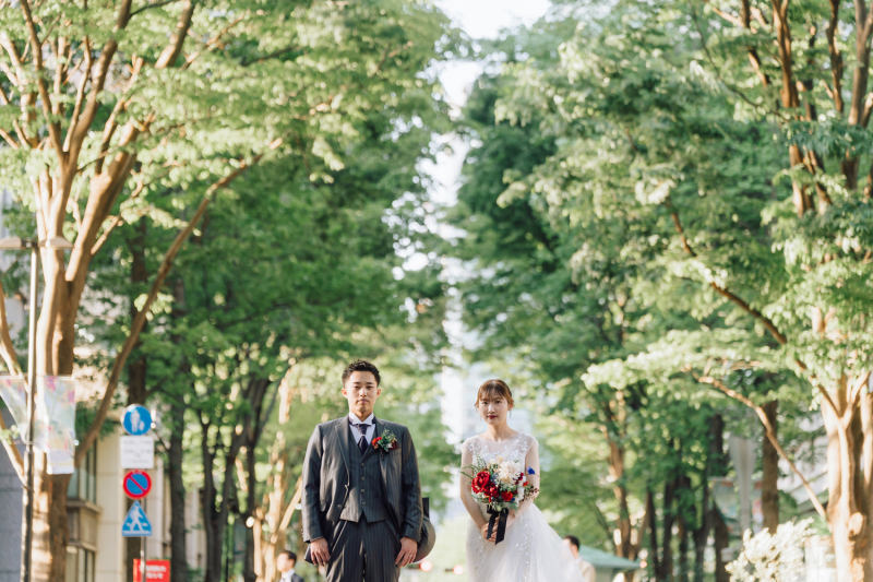 東京丸の内でロケフォト