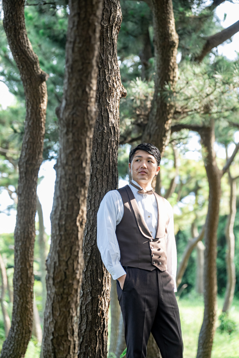 新郎ソロショット