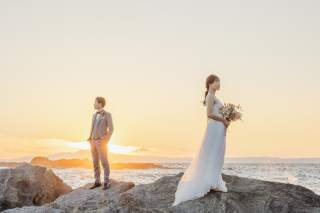 城ヶ島でサンセットフォト