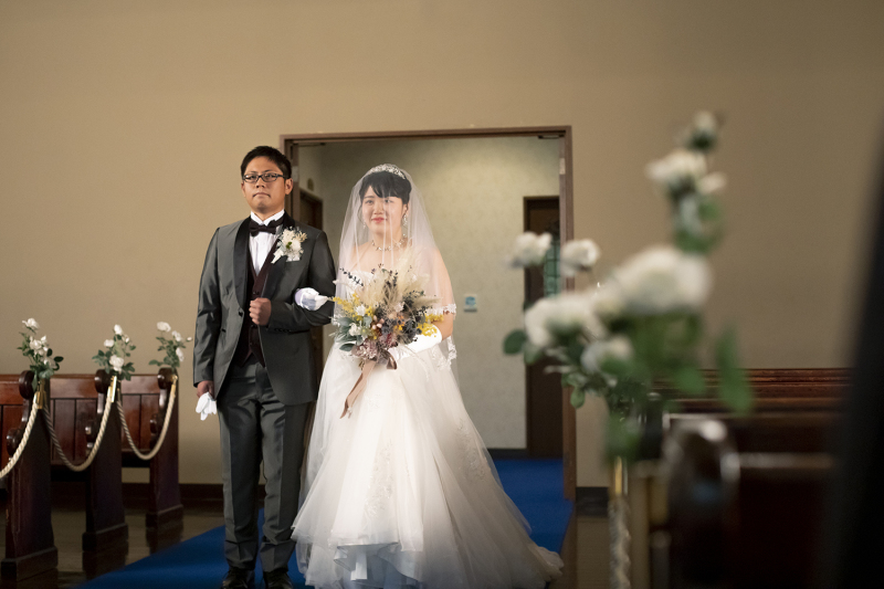 フランセス教会で挙式をしました