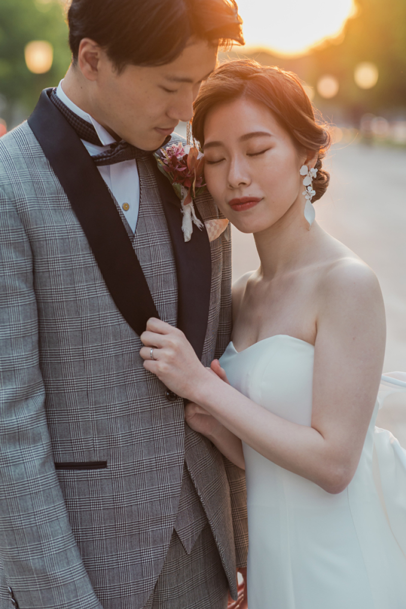 ご新婦様の表情に