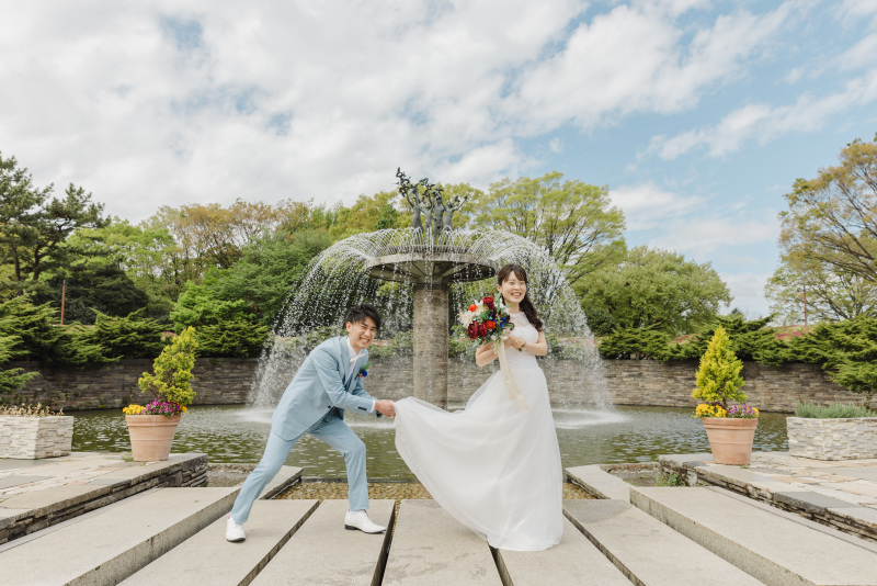 ドレスをもって