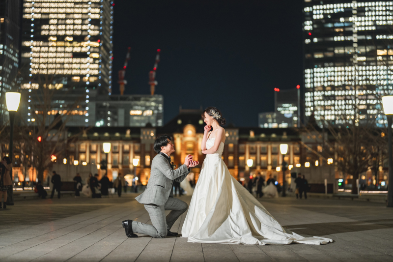 プロポーズシーン