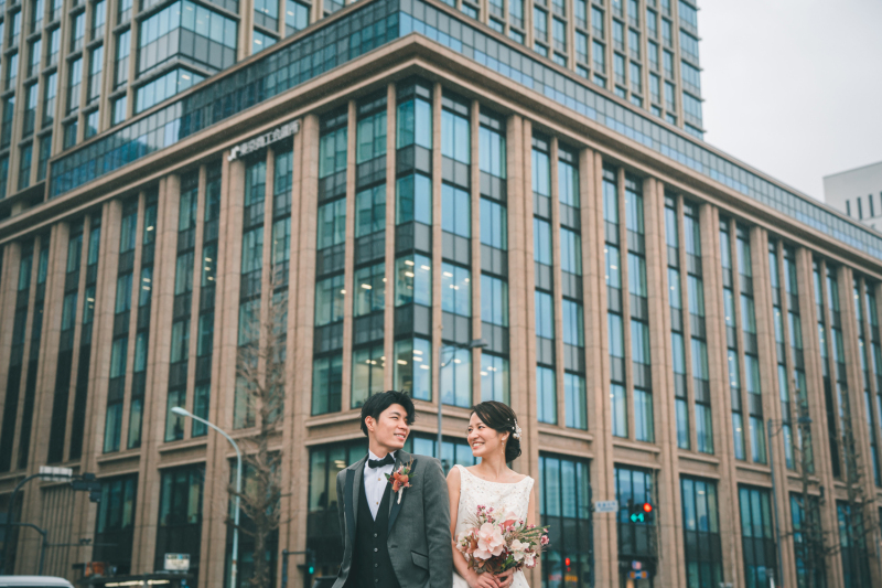 雨の隙間をみて