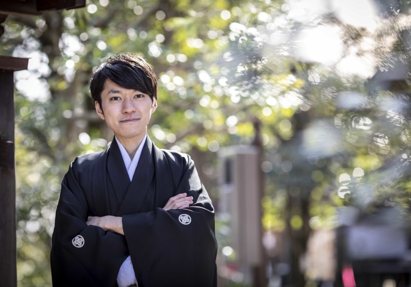 新郎様お一人で