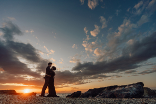 城ヶ島でサンセット撮影
