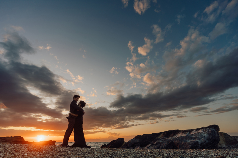 城ヶ島でサンセット撮影