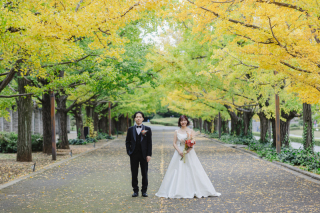 昭和記念公園にて