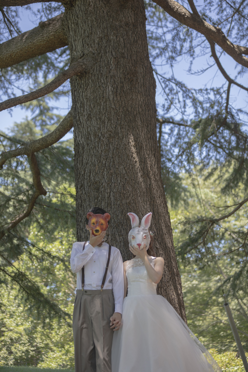 Shirafuji Photo Wedding_ガーデンで撮影できる