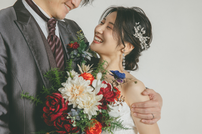 Shirafuji Photo Wedding_スタジオで撮影できる