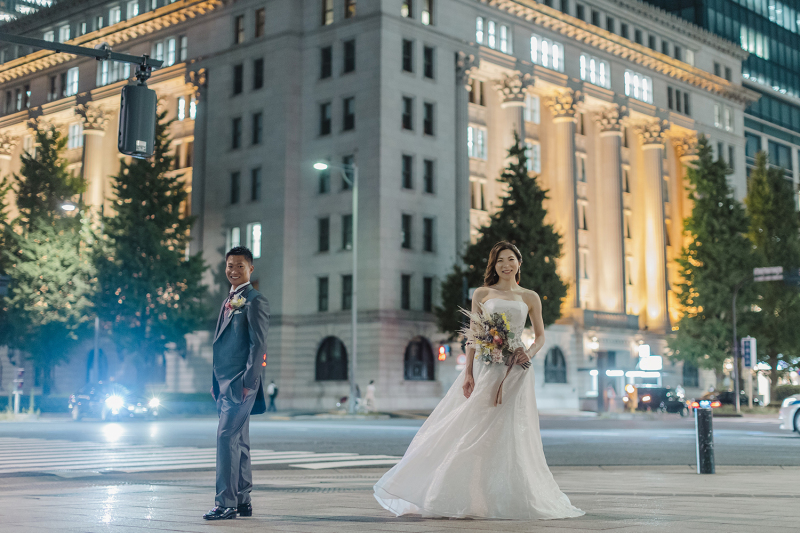 Shirafuji Photo Wedding_夜景で撮影できる