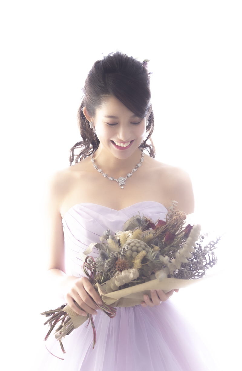 スタジオでも光のライティングで幻想的な写真が撮影で