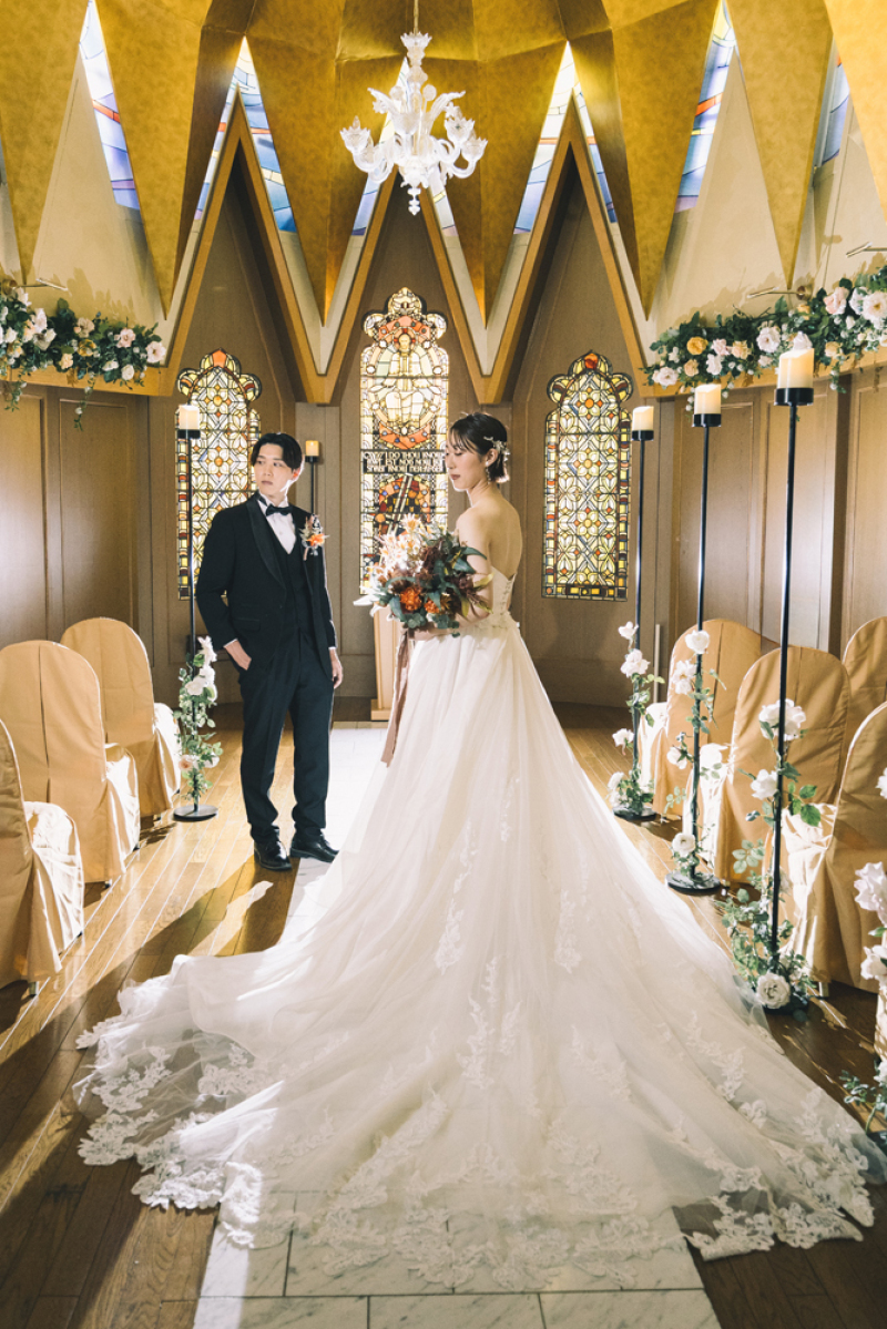 Shirafuji Photo Wedding_チャペルで撮影できる